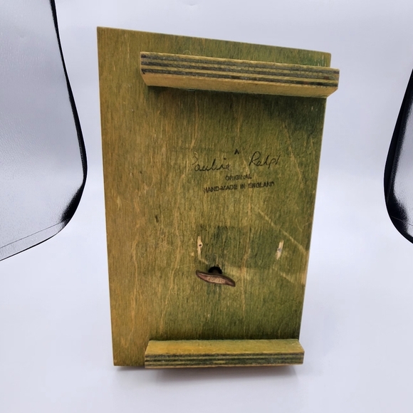 Vintage Pauline Ralph Reuge Music Box Olde English Cottage Hand-Made in England - Picture 8 of 11